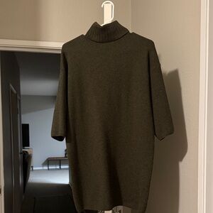 Pomander Place/Tuckernuck Moss Green Turtleneck Sweater Dress (XS)
